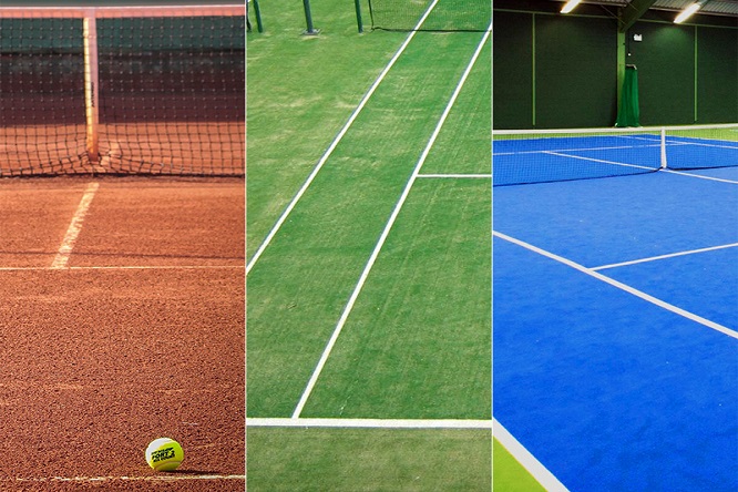 Luis Alejandro Sampayo Cabada - ¡Conócelos! ¡Estos son los distintos tipos de pistas de tenis! - FOTO