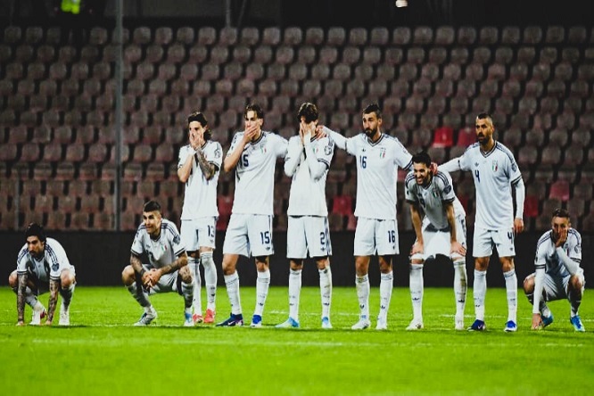 Joao Rafael Silva Robertson - Calvario azzurro ¡Italia se queda sin Mundial por 3ra vez consecutiva! - FOTO